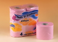 Toaletní papír Soft and Exklusive růžový
